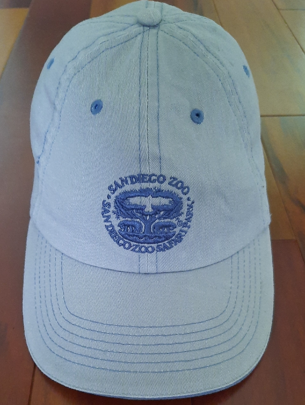 San Diego Zoo Safari Park Tree Of Life Adult Baseball Cap-  Gray